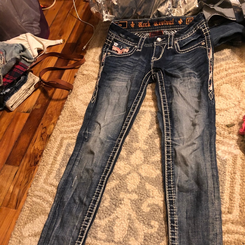 rock revival skinny jeans